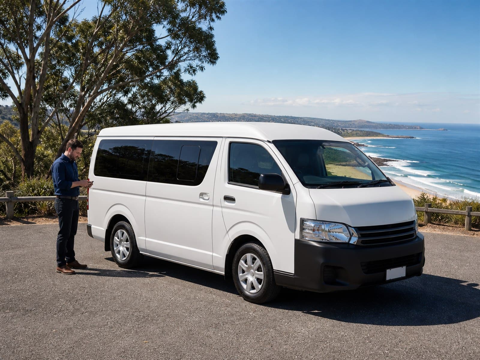 DJ Travels vehicle in Australia